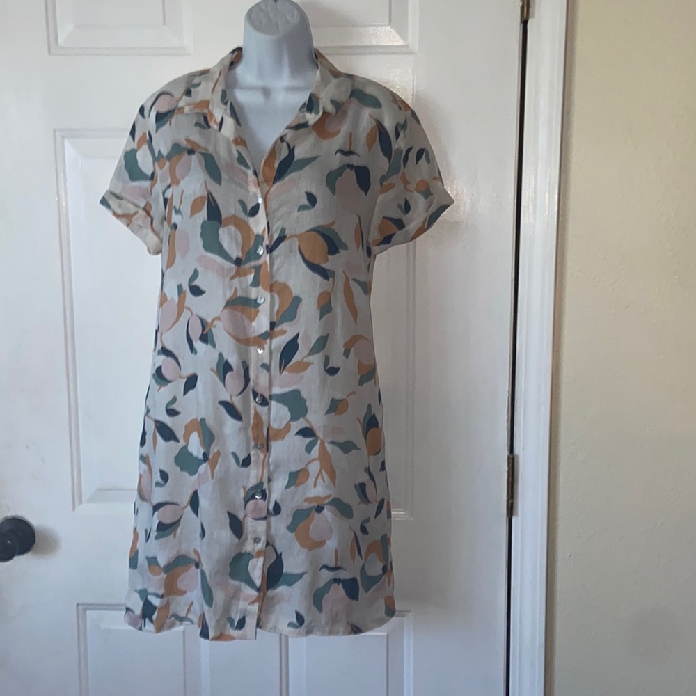 Floral print dress